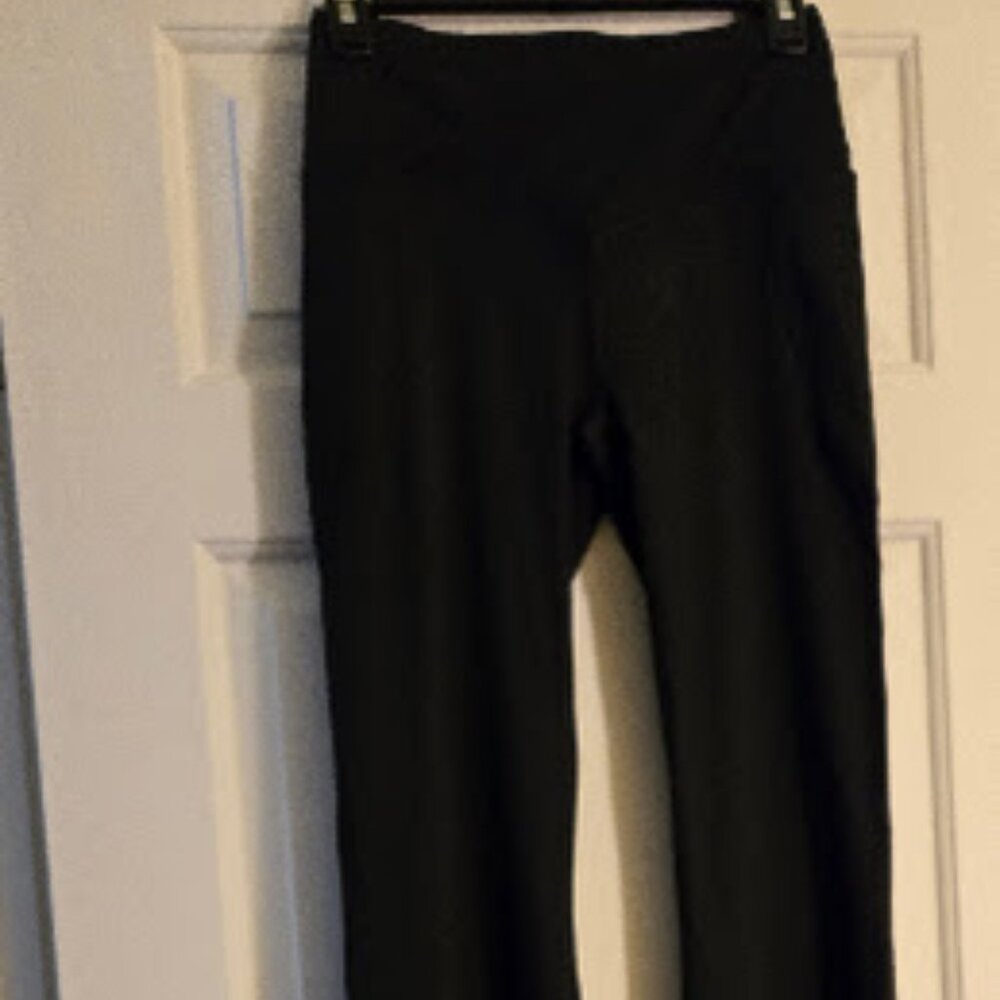 Yitty x Fabletics PureLuxe Everyday Crossover Flare-Black